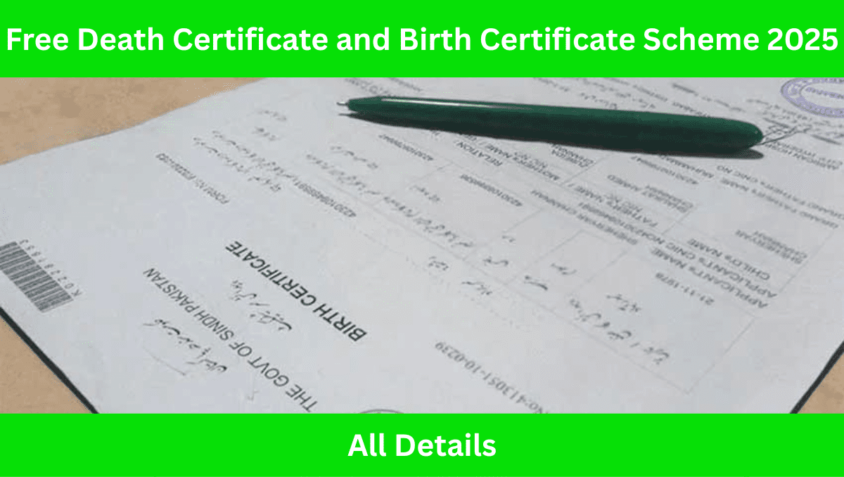 You are currently viewing Free Death Certificate and Birth Certificate Scheme 2025